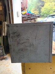Vintage File Cabinet Ledger Catalog Industrial Drawer Storage Gray 24 Drawers
