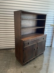 Vintage 1930s Signed Monterey Hutch