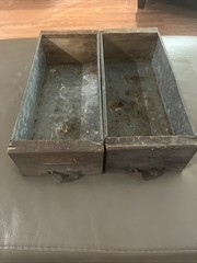 Vintage WC Heller Sectional Library Cabinet Drawer Apothecary File 12x5x3” Lot 2