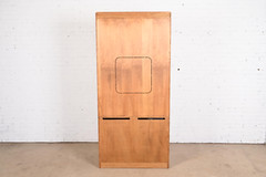Stickley Mission Oak Arts & Crafts Media Armoire Cabinet
