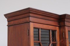 73251: HENKEL HARRIS Cherry 2 Piece London Breakfront