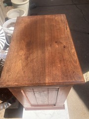 Antique Walnut Belding’ Bros. & Co. Spool Cabinet