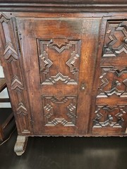 19TH C ITALIAN TUSCAN CHURCH VESTMENT CABINET