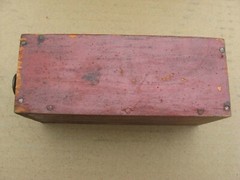 ORIGINAL OLD AMERICAN MADE SMALL 18 DRAWER WOODEN SPICE OR VALUABLES CABINET