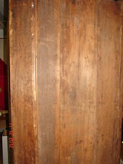 Antique One Piece Blind Corner Cupboard with Grained Finish – Lehigh County, Pa