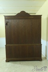 33267EC: BAKER George III English Style Walnut Breakfront