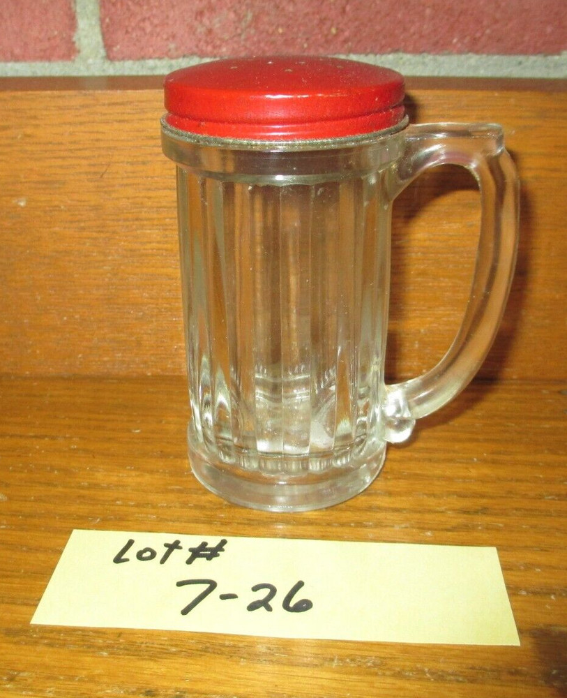 HOOSIER CABINET ORIGINAL SHAKER SPICE JAR LOT # 7 – 26