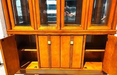 HICKORY WHITE CHINA CABINET BIEDERMEIER GENESIS COLLECTION