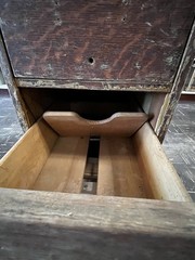 Antique Oak File Cabinet Restoration Project c. 1900’s W/original Hardware