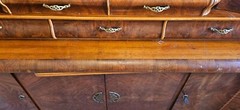 1950 vintage German cabinet-PICK UP ONLY. German shrank from 1950s. In good cond