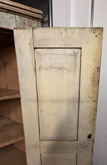 Antique Primitive Corner Cupboard Original Paint 48″ x 64.5″ Found in Atlanta