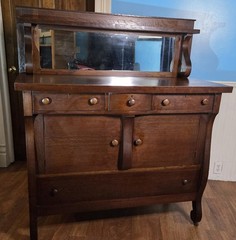 Antique Buffet, sideboard or server, oak