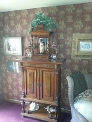 Victorian antique TEA CABINET