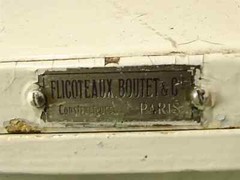 1900 French Paris Antique Medical Glass Cabinet Flicoteaux, Boutet & Cie