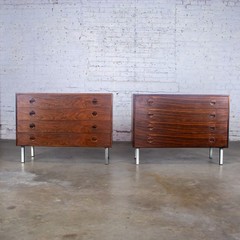 Scandinavian Mod Rosewood Cabinets Rud Thygesen & Johnny Sorensen for HG a Pair