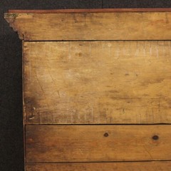 Cabinet Italian furniture antique style sideboard fake safe painted wood 900