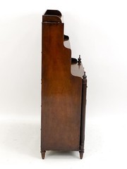 Antique English Mahogany Server Chiffonier Display Cabinet