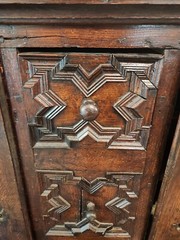 19TH C ITALIAN TUSCAN CHURCH VESTMENT CABINET