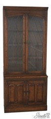 73492: ETHAN ALLEN Maple 2 Door China Cabinet