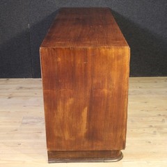 Chest of drawers furniture commode design Italian dresser modern in wood 70s