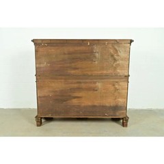 Antique Danish Renaissance Revival Carved Oak Bar Cabinet, Circa 1890s