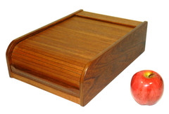 Mid Century Modern Teak Box Tambour