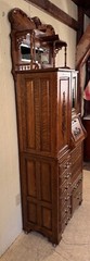 Antique Oak Harvard Co. Dental Cabinet #46X
