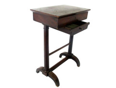 Antique Edwardian Style Period Quilting Desk Cabinet Writing Table Exquisite