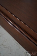 L67348: GRANGE French Empire Style Cherry Jewelry Display Cabinet