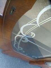 Magnificent 1930s Art Deco Circular Display Cabinet