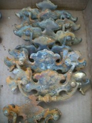 Set of 21 Vintage Dresser Pulls