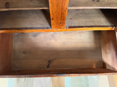 19th Century New England Butternut Blanket Press or Linen Cupboard