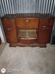 vintage bar cabinet