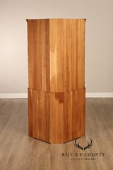 Federal Style Cherry Custom Quality Corner Cabinet
