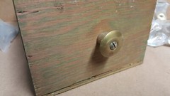 Hoosier Cabinet solid brass drawer knobs repro