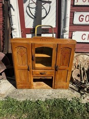 Vintage Keystone Hooser Cabinet Hutch Top