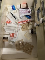 Vintage 1950s MEDICAL APOTHECARY DENTAL TOOL FILE CABINET 6 DRAWER WKey & TOOLS