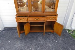 Henry Link Mandarin Collection Breakfront China Display Cabinet 3496