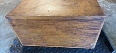 Antique Vintage Oak 1 Drawer File Cabinet Box Butler Brands Paper The Best 1900