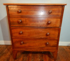 Period Federal Commode Cabinet early 19th Century