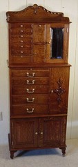 Antique Oak American Cabinet Co. Dental Cabinet #51