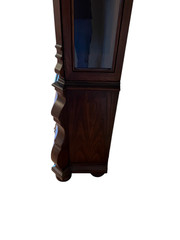 Henredon Four Centuries Louis XV Breakfront China Cabinet Hutch Burlwood Bombe