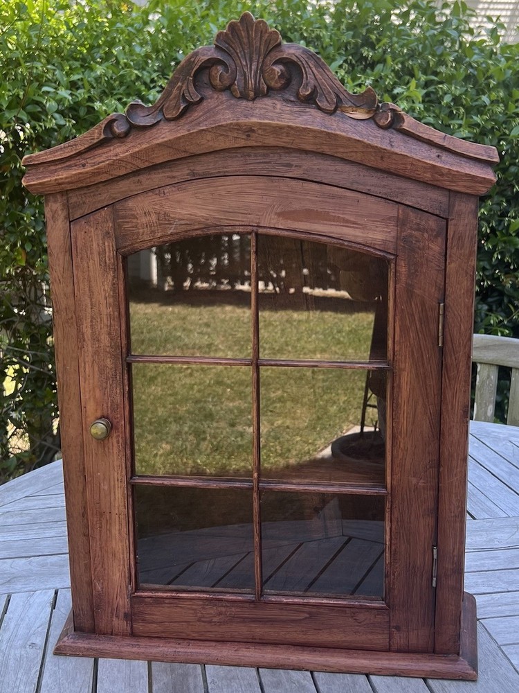 Mid Century Wall Cabinet Medicine Cabinet Teak Style Vintage Bathroom Storage