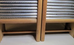 Vintage Dubl Handi Washboard Double Cabinet 17 1/4″ x 18″ Great Condition
