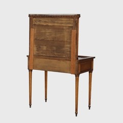 Antique French Louis XVI Gilt Wood & Ormolu Vitrine c1920