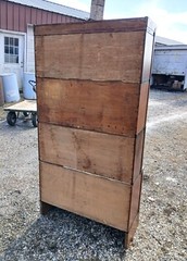 Antique Wernicke 4 Sections Step Back Barrister Bookcase Quarter Sawn Oak 1897