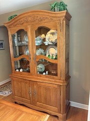 Ethan Allen ‘Legacy’ French Country Style China Cabinet