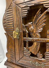 Antique german black forest apothecary cabinet furniture 19th century woodwork