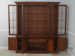 72212: LEXINGTON Bob Timberlake Cherry Four-Door Bookcase Breakfront