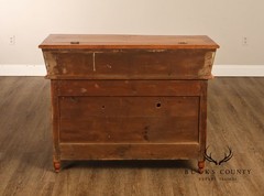 Antique American Country Pine Dry Sink Wash Stand
